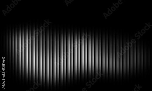 Monochromatic abstract background with vertical white and gray stripes, illuminated by a soft, diffused light creating a clean and modern aesthetic