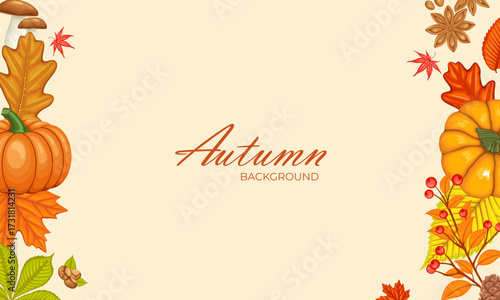 Set of abstract autumn backgrounds for social media stories. Colorful banners with autumn fallen leaves and yellowed foliage. Use for event invitation, discount voucher, advertising. Vector eps 10