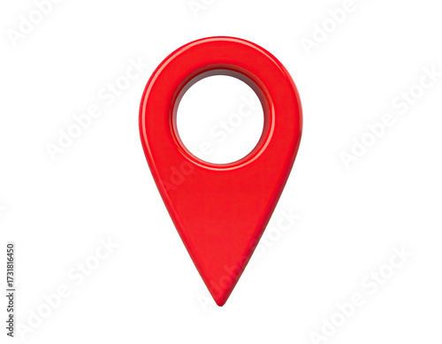 Red map marker icon