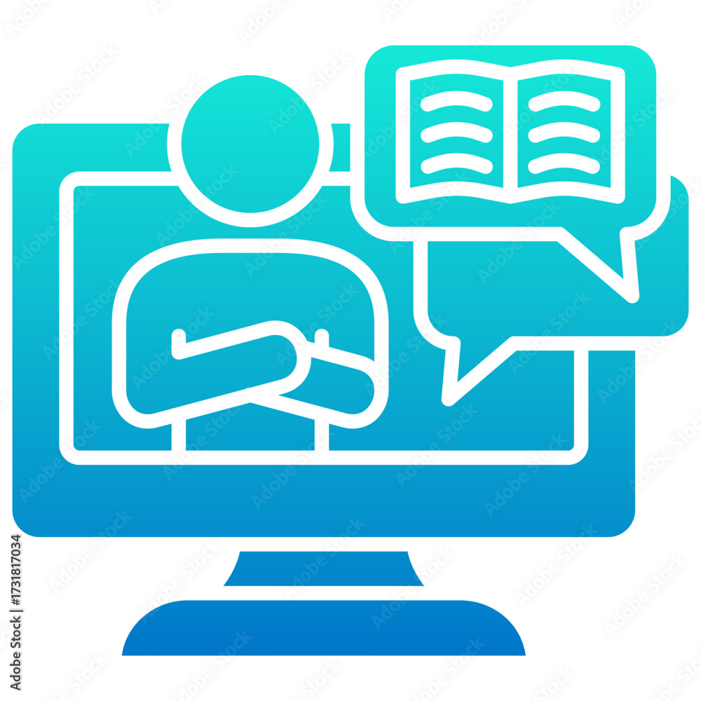 Obraz premium Teacher Icon