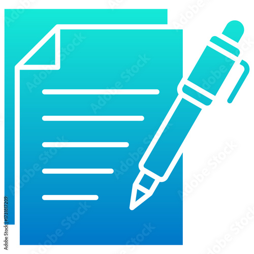 Text Summarization Icon