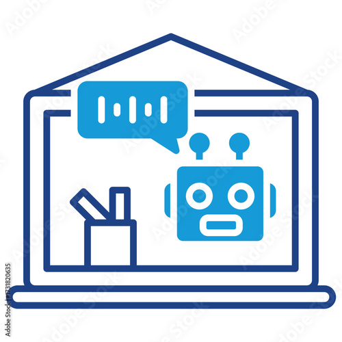 Robot Tutors Icon