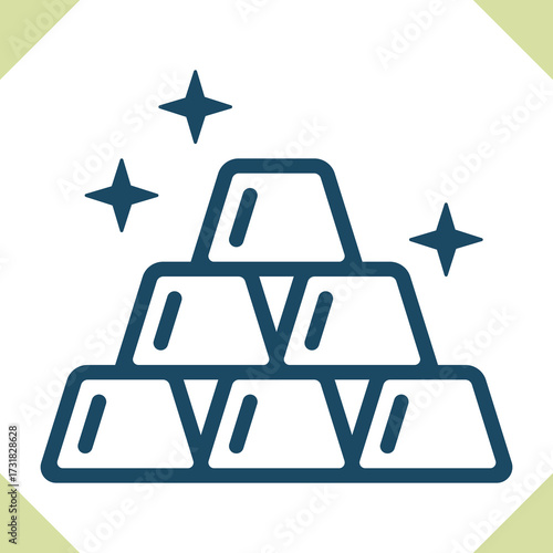 Gold Ingots Icon