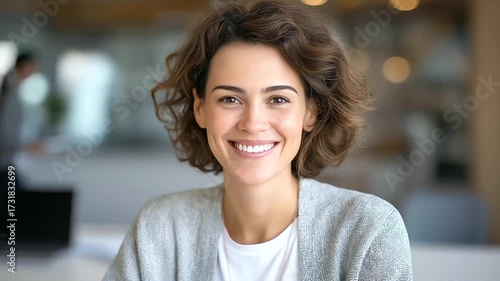 Professional Businesswoman Leading Online Job Interview