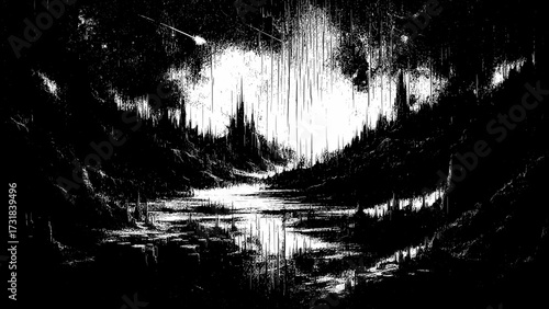 black and white grunge background