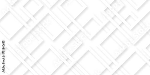 Abstract background with lines. Abstract luxury white geometric random lines with pattern. Modern white transparent material in triangle and squares shapes with line technology line vector background.