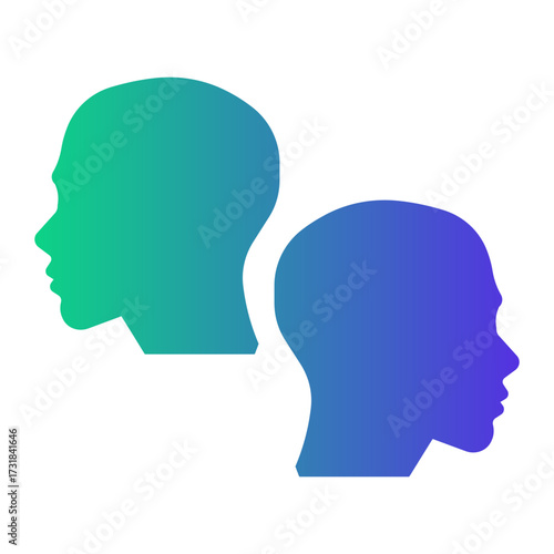 difference Gradient icon