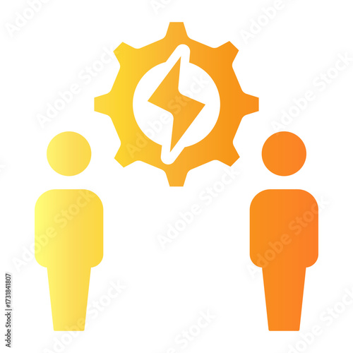 difference Gradient icon