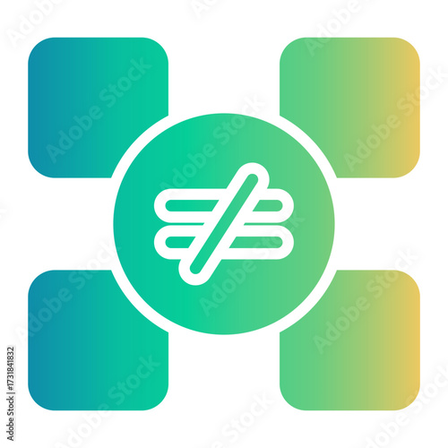 difference Gradient icon