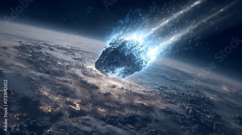 Asteroid Impact with Earth