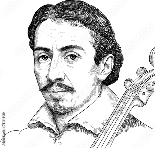 Antonio Stradivari - was an Italian luthier and a craftsman of string instruments such as violins, cellos, guitars, violas and harps 