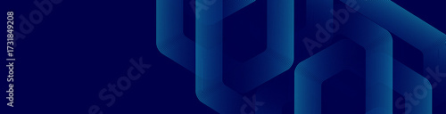 Futuristic digital concept with technology hexagons. Hexagonal digital abstract background. Hexagonal stripe line art design for poster, brochure, cover, banner, website, header