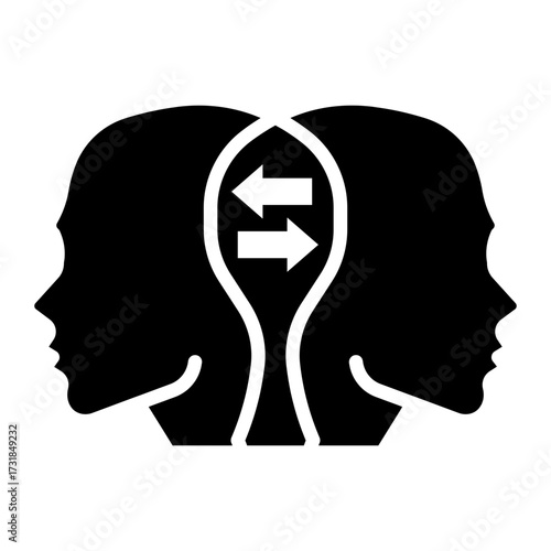 difference Solid icon