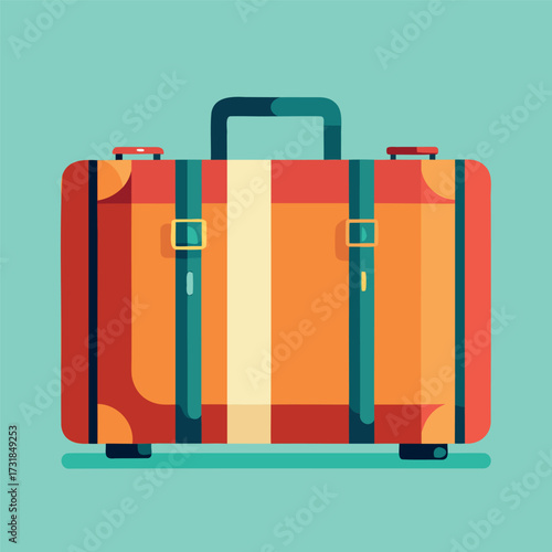 Traveler’s Luggage Illustration