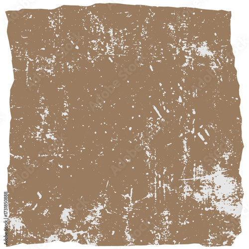 Vintage torn-edge paper background with subtle fine scratches and worn texture, perfect for antique stationery, retro invitations, medieval documents, scrapbook design, or grunge poster artwork.