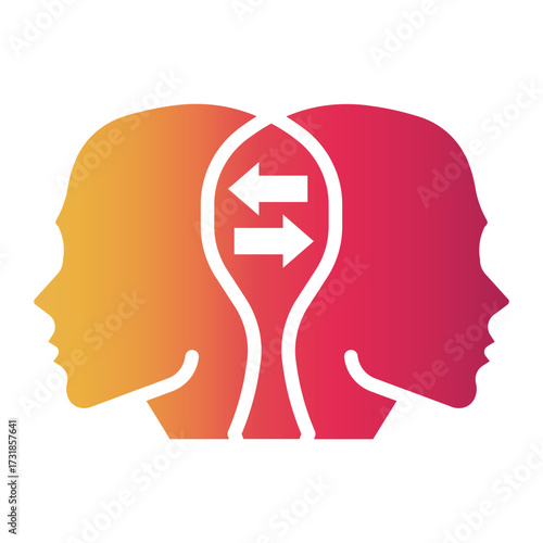 difference Gradient icon