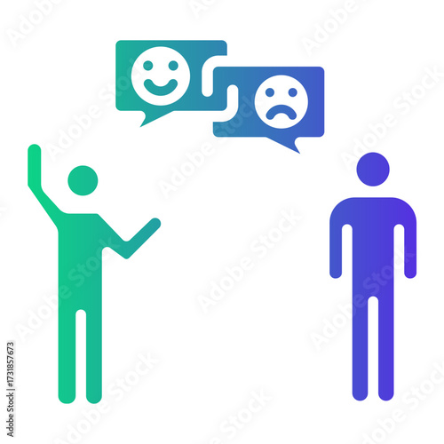 difference Gradient icon