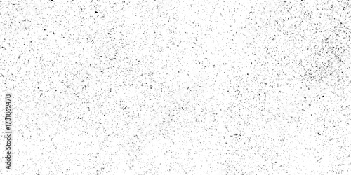 Speckle grain dot white paper noise texture distress effect vector illustration pattern background. Dirty or dust film grain speck grit grunge overlay on white background grain noise particles.