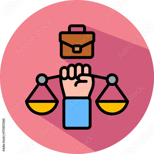 Equal Opportunity isometric icon