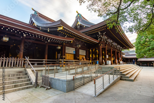 Fotografie Meiji Shinto shrine in Shibuya, Tokyo