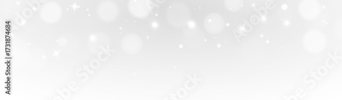 Bright glowing confetti with golden sparkle, shimmering dust and twinkling lights. Abstract winter holiday texture perfect for Christmas celebration, posters and festive card design
