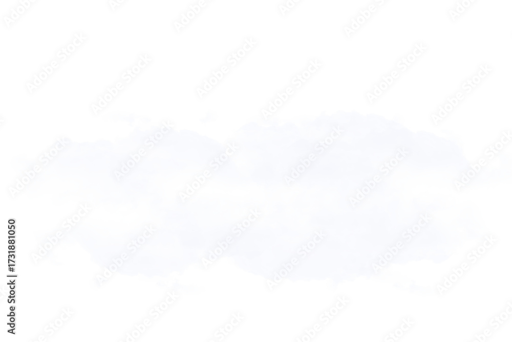 Obraz premium Wispy grey clouds reflected in a dark smooth surface creating a symmetrical abstract pattern