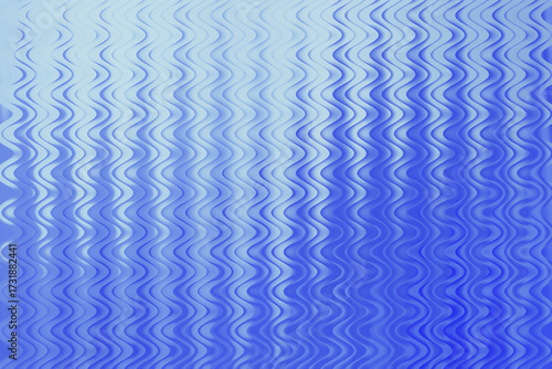 Vector art of a mesmerizing dance of light and shadow, where undulating waves of blue cascade down a gradient canvas, creating a soothing and dynamic visual rhythm