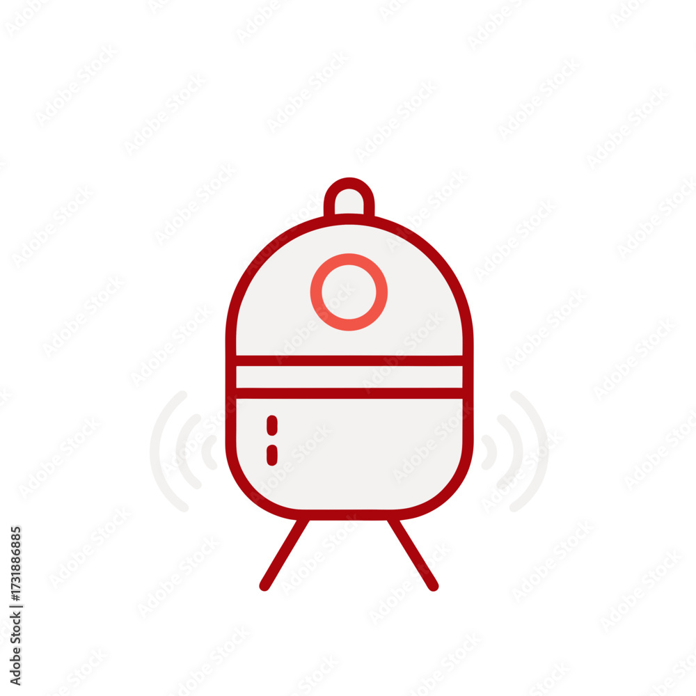Obraz premium red mailbox with letter