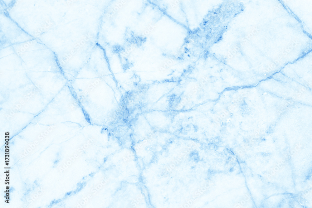 Obraz premium Marble granite blue background wall surface white pattern graphic abstract light elegant gray for do floor ceramic counter texture stone slab smooth tile silver natural for interior decoration.