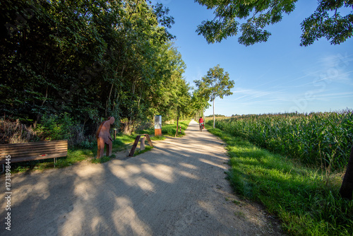 Fahrradweg im Kreis Heinsberg
