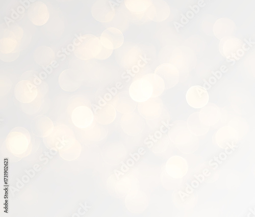 Glowing Christmas Lights Bokeh PNG