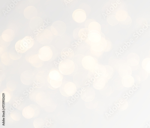 Glowing Christmas Lights Bokeh PNG