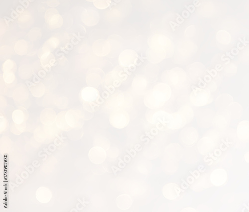 Glowing Christmas Lights Bokeh PNG