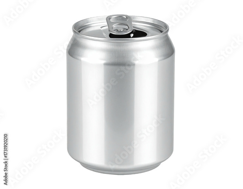 Blank aluminum beverage can