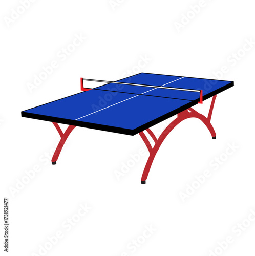 Wooden ping pong table