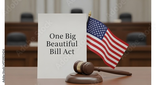 One Big Beautiful Bill Act White Binder Document