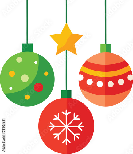 christmas balls set