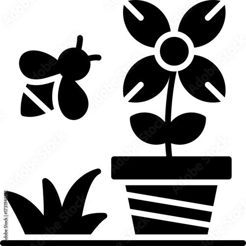 Flower Pot Icon