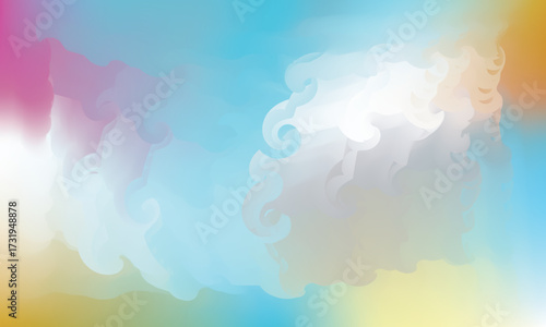 Gradient Background in Soft Yellow and Cream Tones Perfect for Website Headers and Digital Art with Subtle Light Variations and Blurry Texture Creating a Dreamy Ambiance