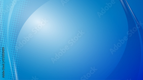 Abstract blue gradient background with subtle grid pattern and light streaks