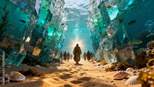 홍해기적_모세와이스라엘백성의바다건넘