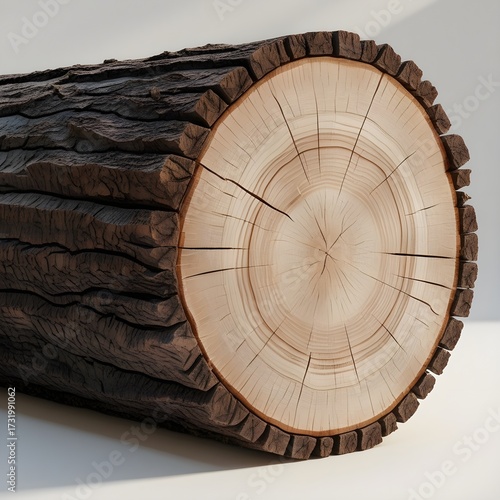 wooden cross section