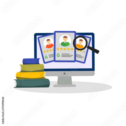 online recruitment and candidate selection.