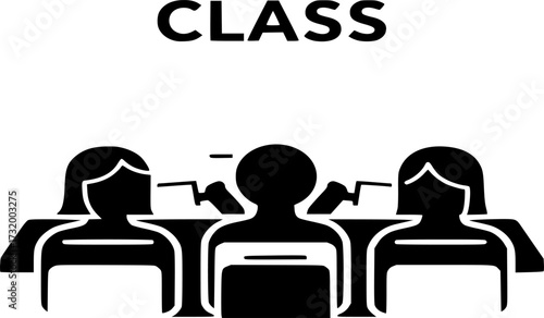 Business Training Related Line Icons. online class, eLearning, Teacher, Class, Presentation, Video, Book, Mentoring icon vector.