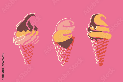 Pink Paradise Ice Cream Dream