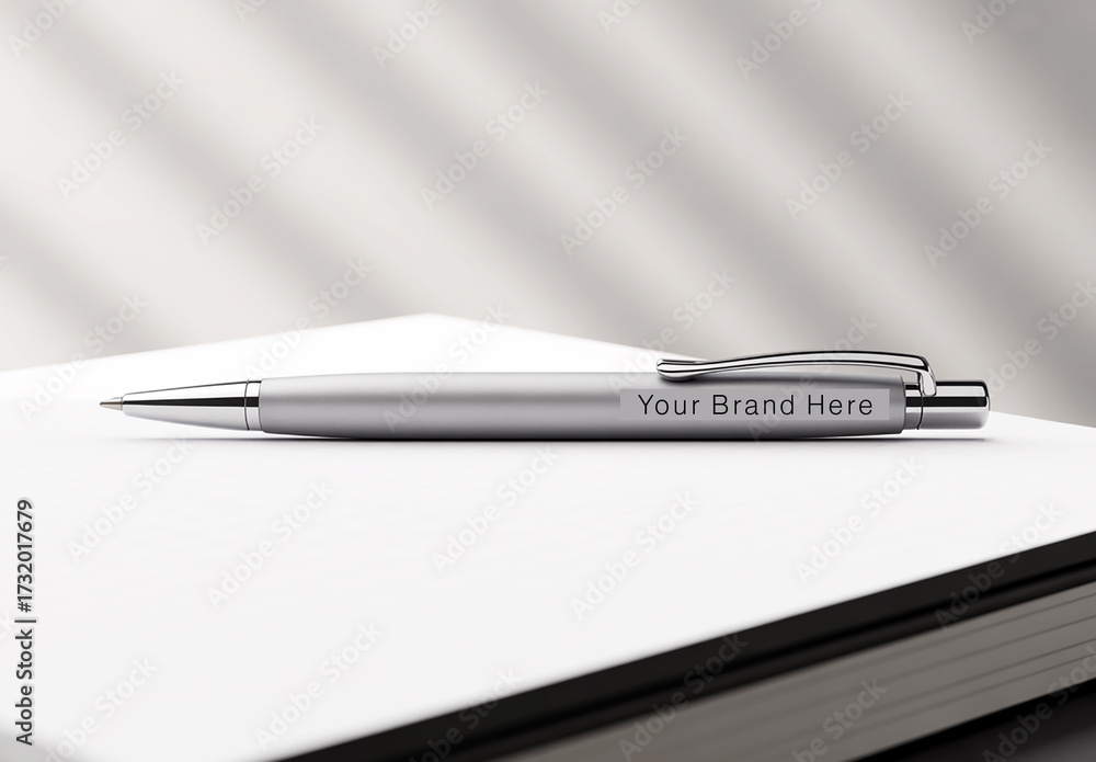 Modern Ballpoint Pen Mockup Design Stock Template | Adobe Stock