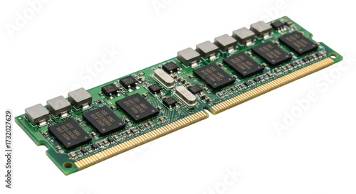 Isolated memory module of a computer, RAM for desktop, electronic component technology