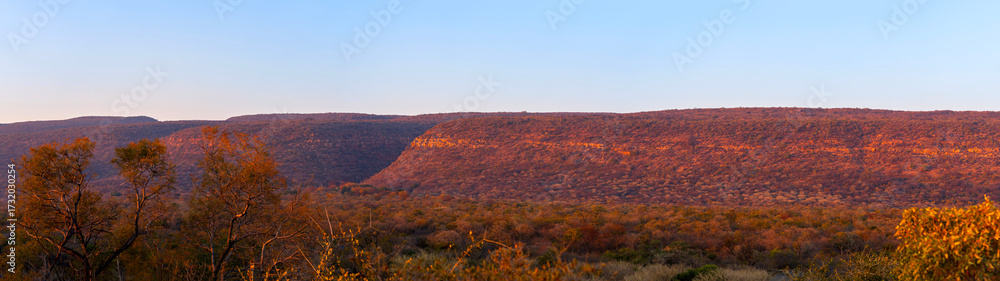Obraz premium Tswapong Hills Cultural Landscape, tentative world heritage site in Botswana