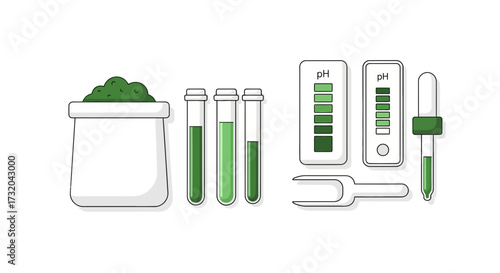 Soil Sample Analysis Tools for agricultural test and cultivation project