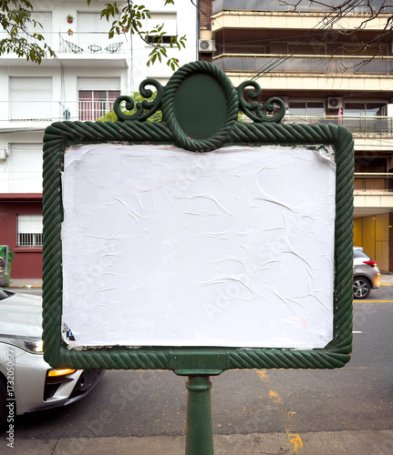Cartel publicitario en Buenos Aires